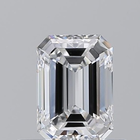 Diament szlif szmaragdowy, 0.5ct, VVS2, D, GIA 3535388302